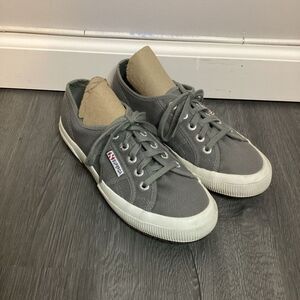 Superga Classic Sneakers Gray Size 6 Womens Comfort Casual